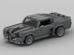 1967 Shelby Mustang GT500 (Eleanor) - Creator Expert Scale