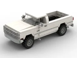 1985 GMC Sierra MOD - White