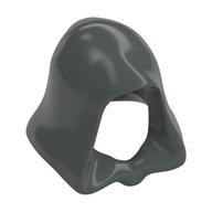 Lego Hood, Connected Chin / Dark Bluish Gray