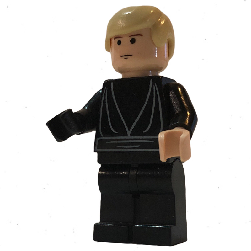 Lego Luke Skywalker, Black Robes, Black Eyes, Black Right Hand
