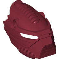 Lego Large Figure Head Toa Hordika Vakama / Dark Red