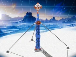 Ice Planet Rocket Launch Playset