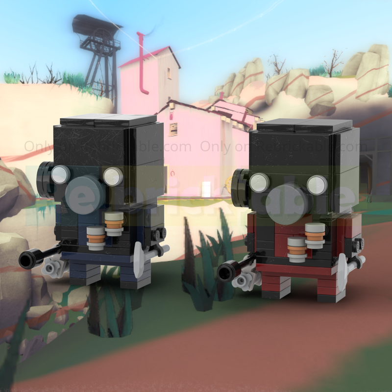 Lego Pyro | LEGO Brickheadz | Team Fortress 2
