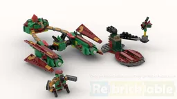 31161 Pod Racer with Pit Droid