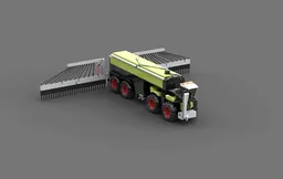 Green Tractor / Xerion with Slurry tanker