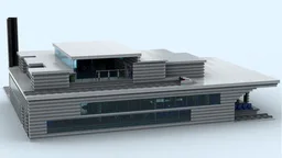 Large modern train station