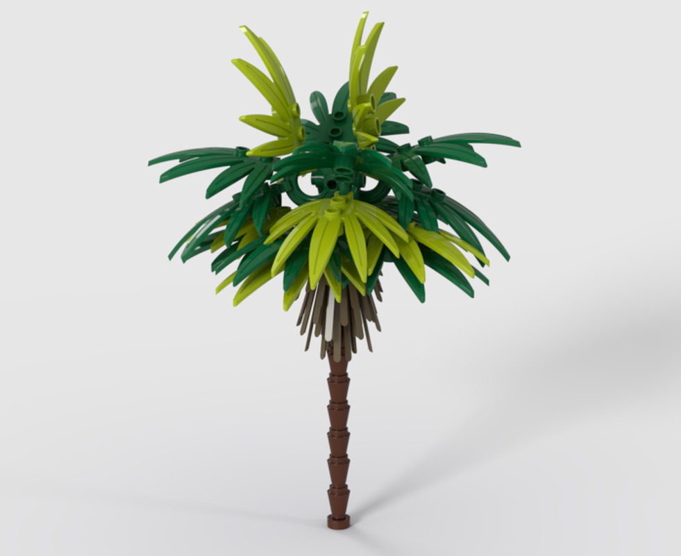 Lego Desert Palm Tree