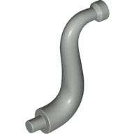 Lego Animal Body Part / Plant, Tail / Trunk / Tentacle / Tongue / Vine / Tree Branch (Short Tip) / Light Gray