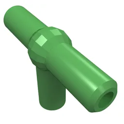 Pneumatic T-Piece (T Bar) [New Style] / Bright Green