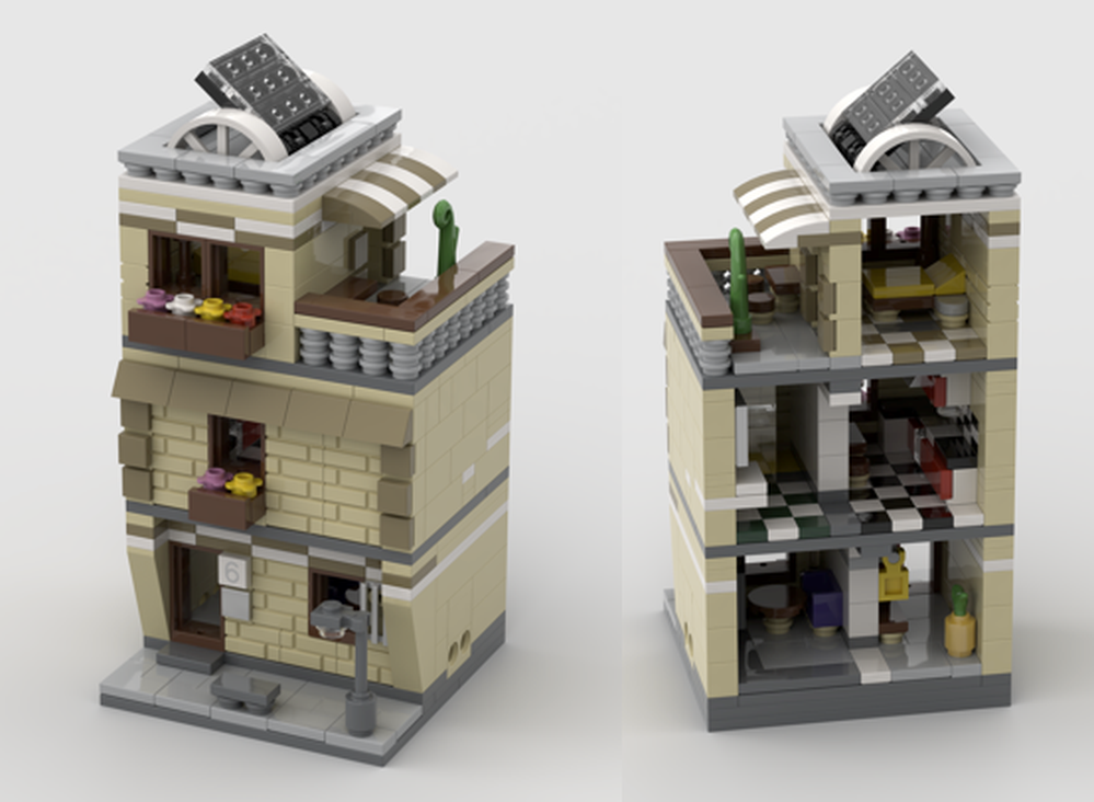 Lego Apartment House