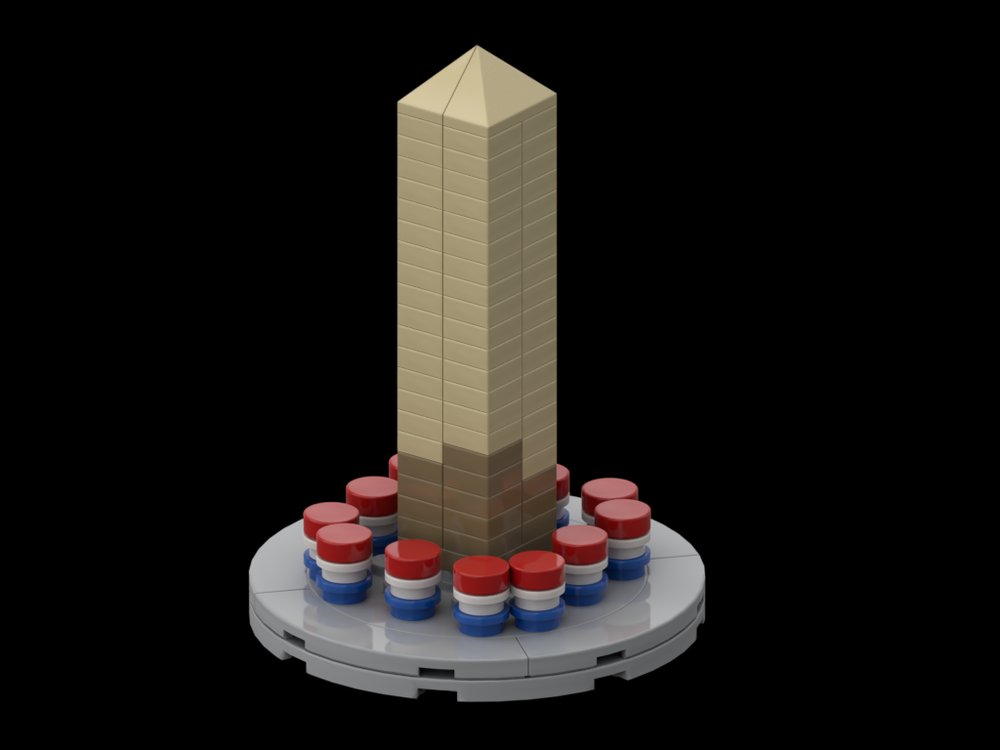 Lego Washington monument