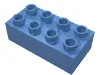 Duplo Brick 2 x 4 / Medium Blue