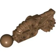 Large Figure Skeletal, Limb, with Ball Joint, and Gear with Axle Hole (Toa Hordika) / Light Brown
