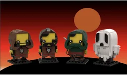 Wolfpack ghost Brickheadz