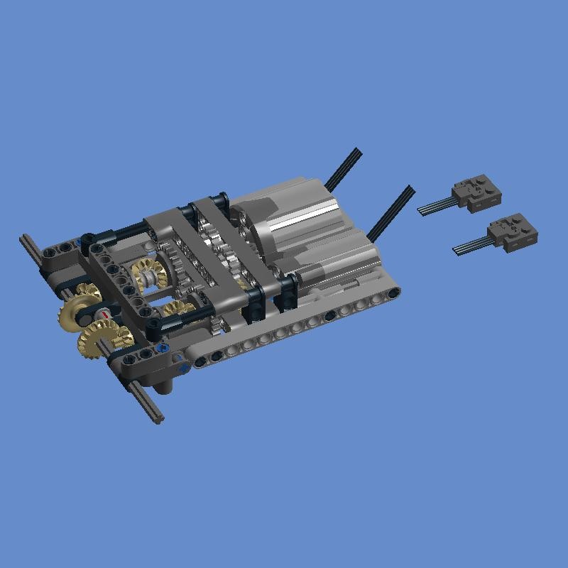 Lego Dual longitudinal subtractor