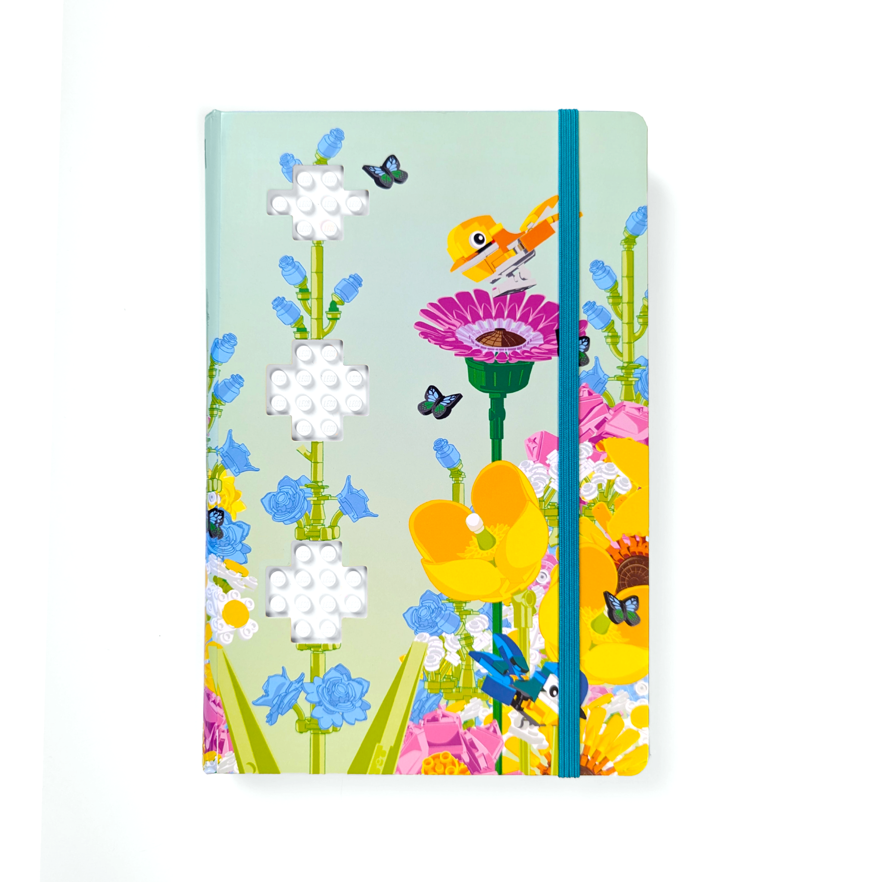 Lego Botanical Notebook and Gel Pen