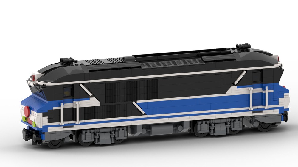 Lego Diesel locomotive - SNCF CC 72000 - MOC