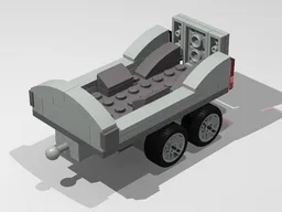 Custom motorcycle trailer