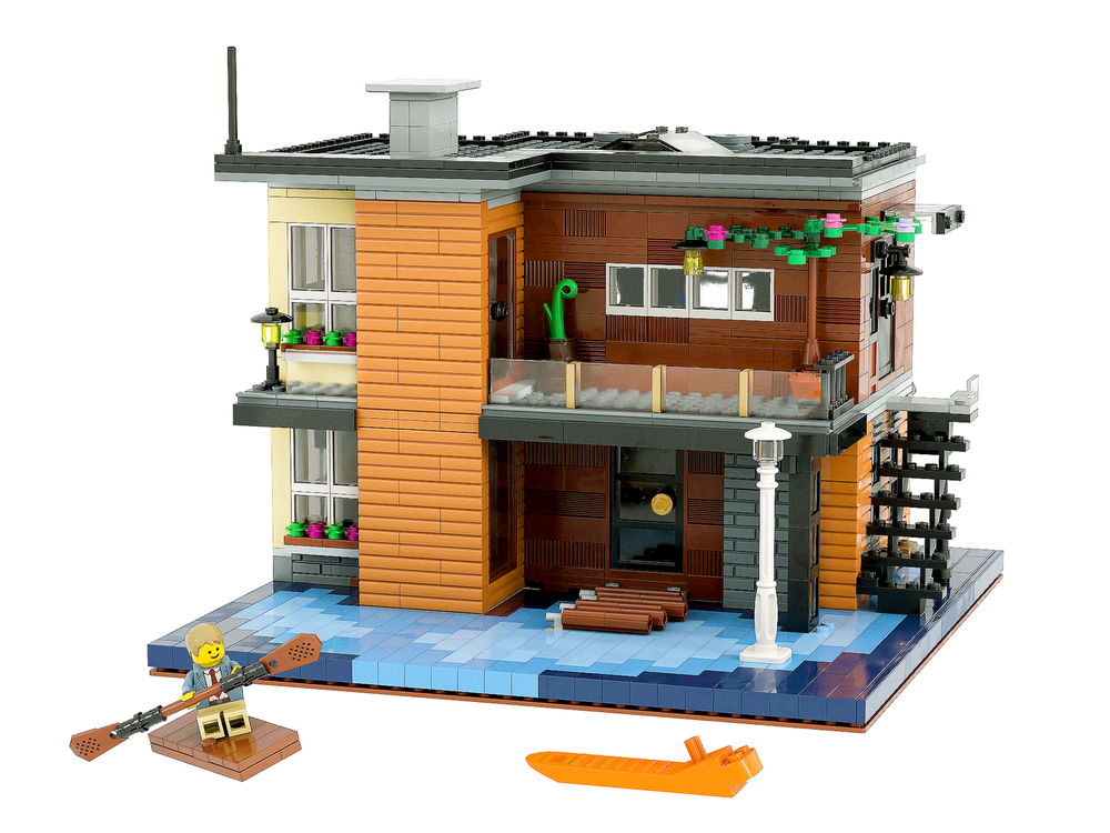 Lego Lakeside House