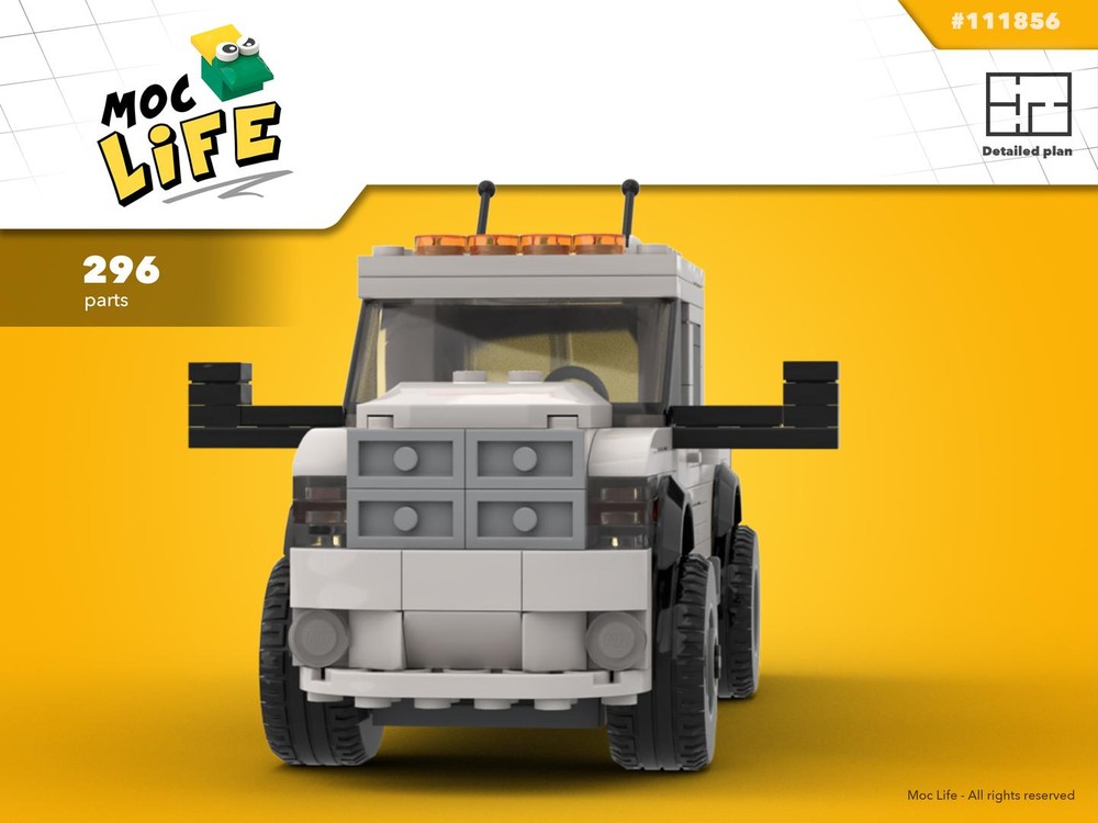 Lego Ram 3500 extended cab small bed