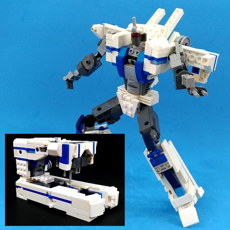 Lego Transformer Sewing Machine robot aka Stitchmaster