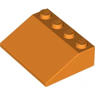 Brick Sloped 33° 3 x 4 / Orange