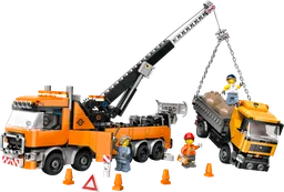 Heavy-Duty Recovery Tow Truck with Crane