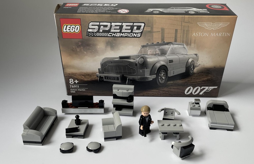 Lego 76911 James Bond Furniture Line