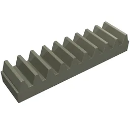 Technic Gear Rack 1 x 4 / Dark Gray