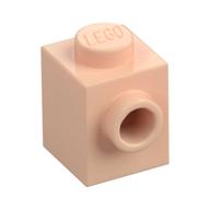 Lego Brick Special 1 x 1 with Stud on 1 Side / Light Nougat