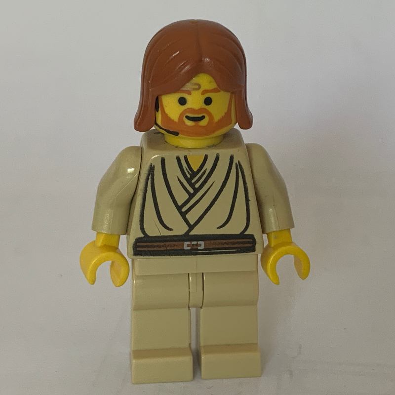 Lego Obi-Wan Kenobi, Yellow Skin, Headset