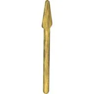 Weapon Pike / Spear Flat End / Pearl Gold