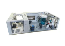 Hoth Echo Base Medical Bay with Corridor MOC
