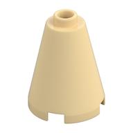 Lego Cone 2 x 2 x 2, Open Stud / Tan