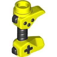 Game Controller / Weapon Hilt with Black Buttons Pattern / Vibrant Yellow