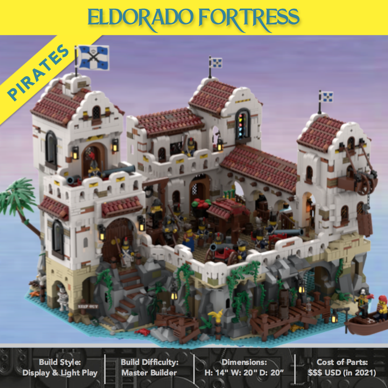 Lego Eldorado Fortress - Pirates of Barracuda Bay