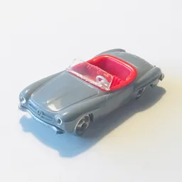 HO Scale Mercedes 190SL - Red Interior / Light Gray