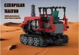 Caterpillar Tractor (red Version)