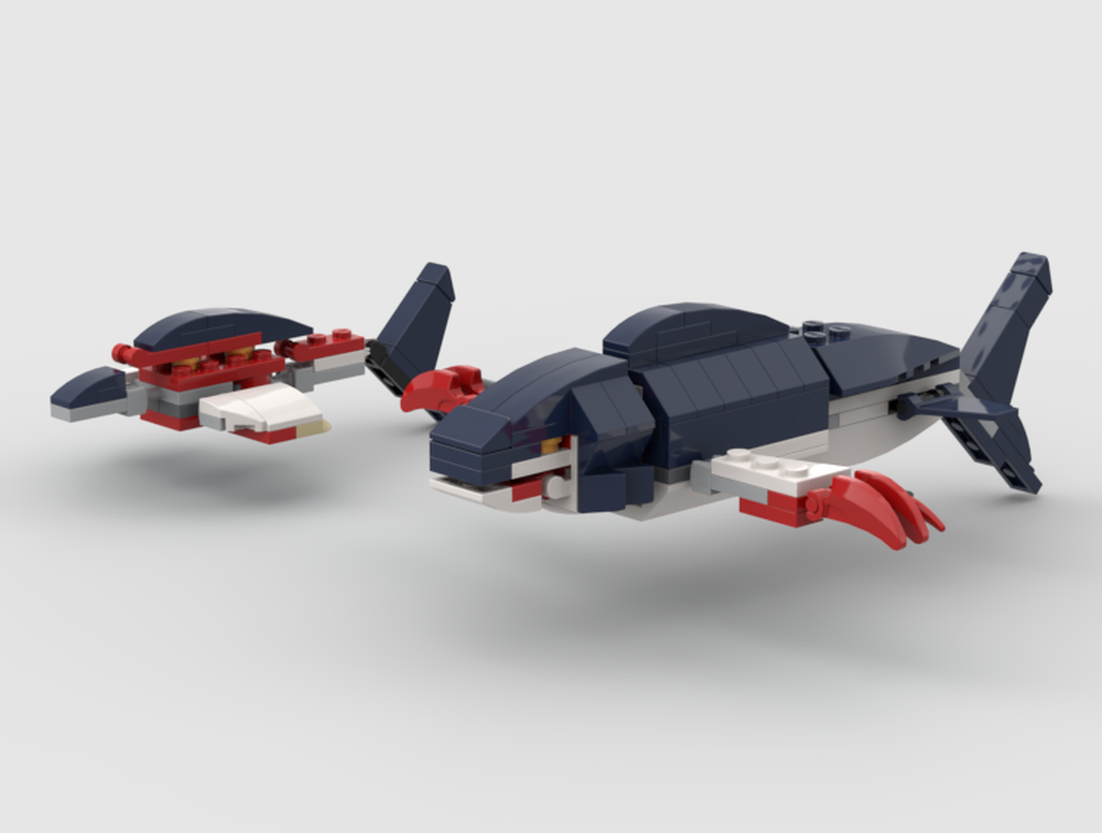 Lego 31088 Goblin Snark (Xenopistris cobolorum) and Dwarf Snark (Xenopistris pumilius)