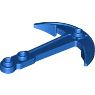 Boat, Anchor - Two Top Holes / Blue
