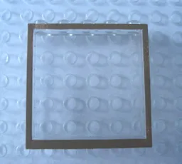 Modulex Window 1 x 5 x 5 with Brown Border Print
