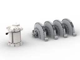 Hoth Rebel Turret and Shield Generator