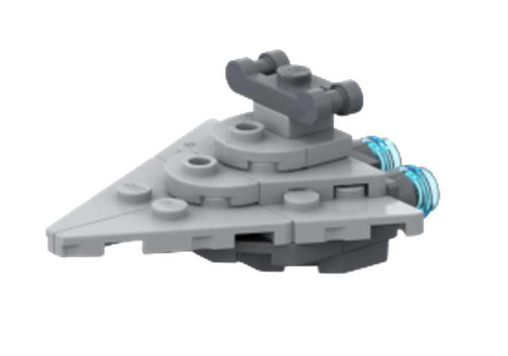 Lego Up-scaled Micro Star_Destroyer (alt of 75366)