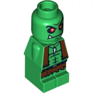 Microfig Heroica Goblin Warrior / Green