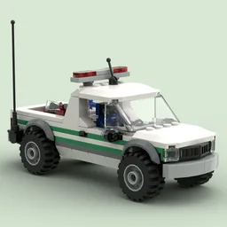 Forest Fire Service Patrol Pickup