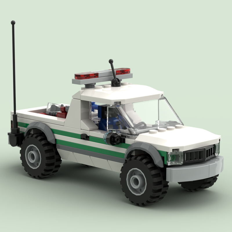 Lego Forest Fire Service Patrol Pickup