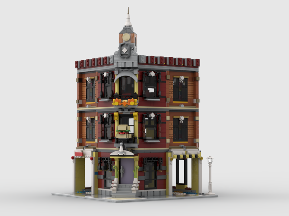 Lego Burger Junction with Drive Thru - Lego 10312 Jazz Club Alternate Build