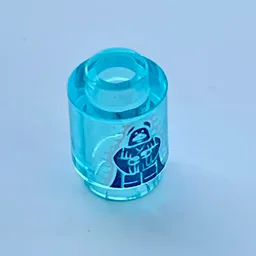 Brick Round 1 x 1 with Emperor Palpatine / Darth Sidious Print