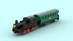 4 Wide DRG Class 80 Locomotive + Car