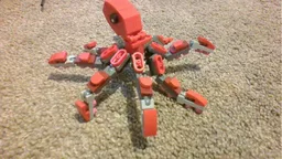 Red Octopus